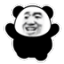 超大熊猫头表情包 +40 GIF动图版